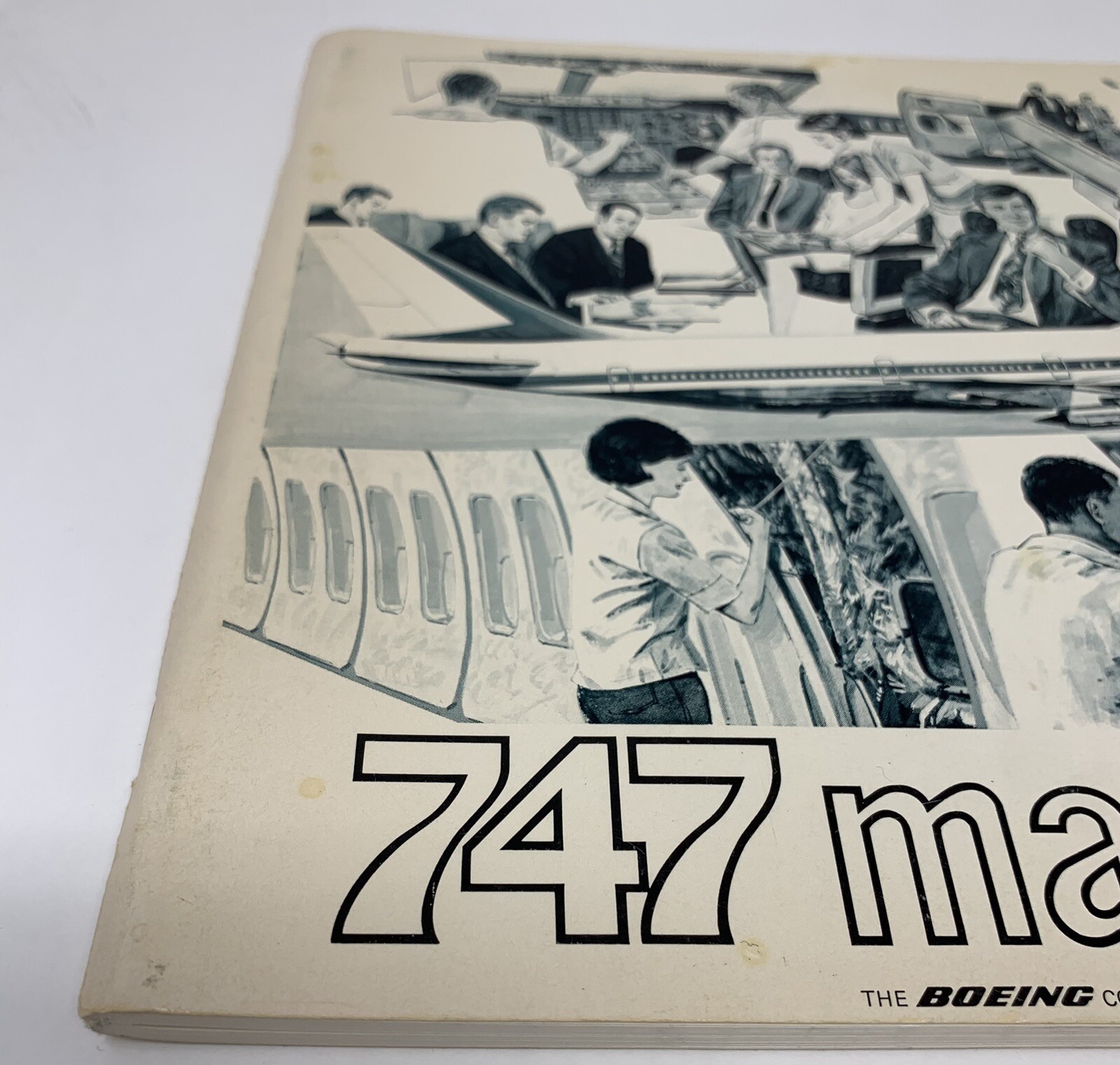 Boeing 747 Maintainability Brochure Airplane 1972 D6 - 13050-899R
