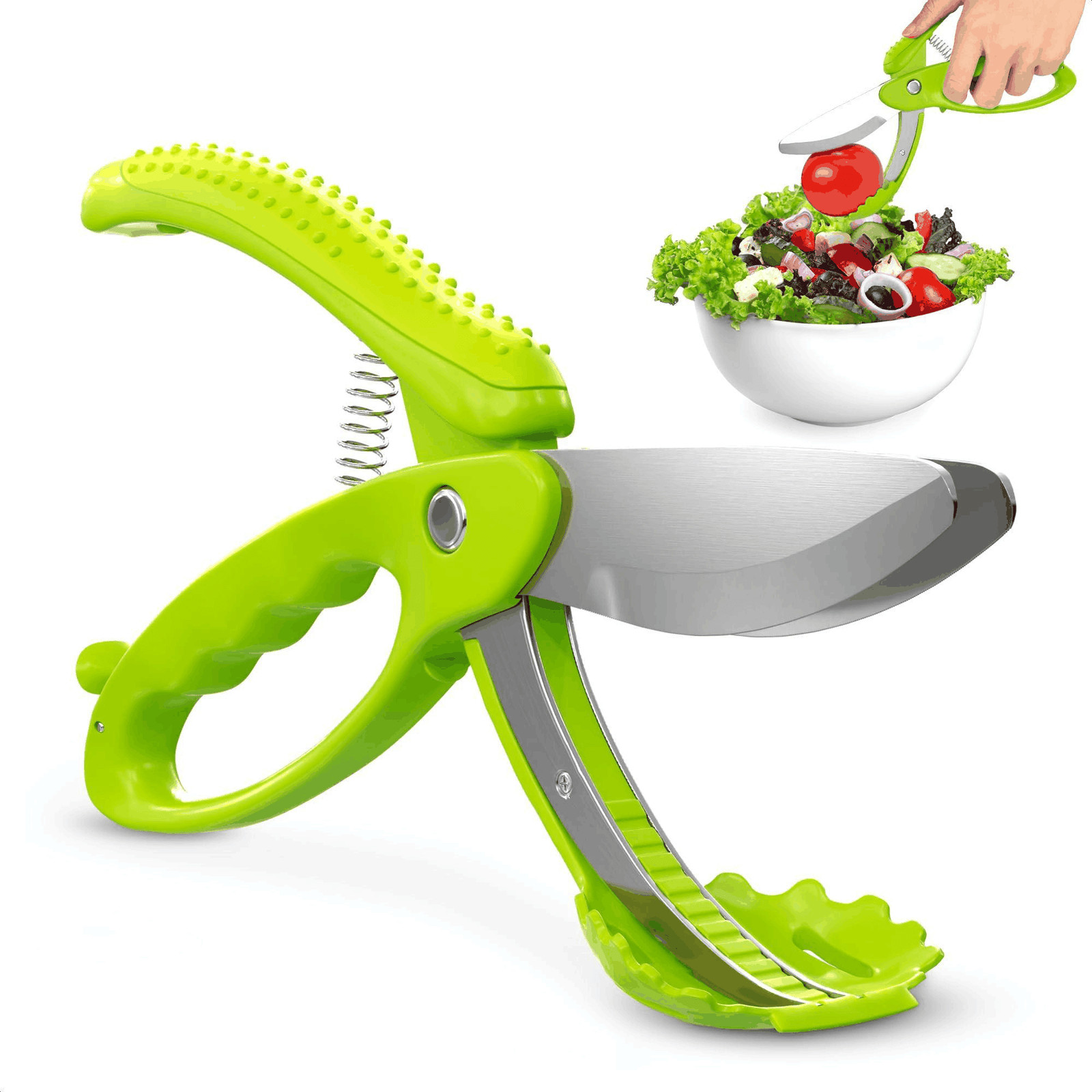 Salad Scissors for Chopped Salad Tool Vegetable Scissors Food Cutter Green