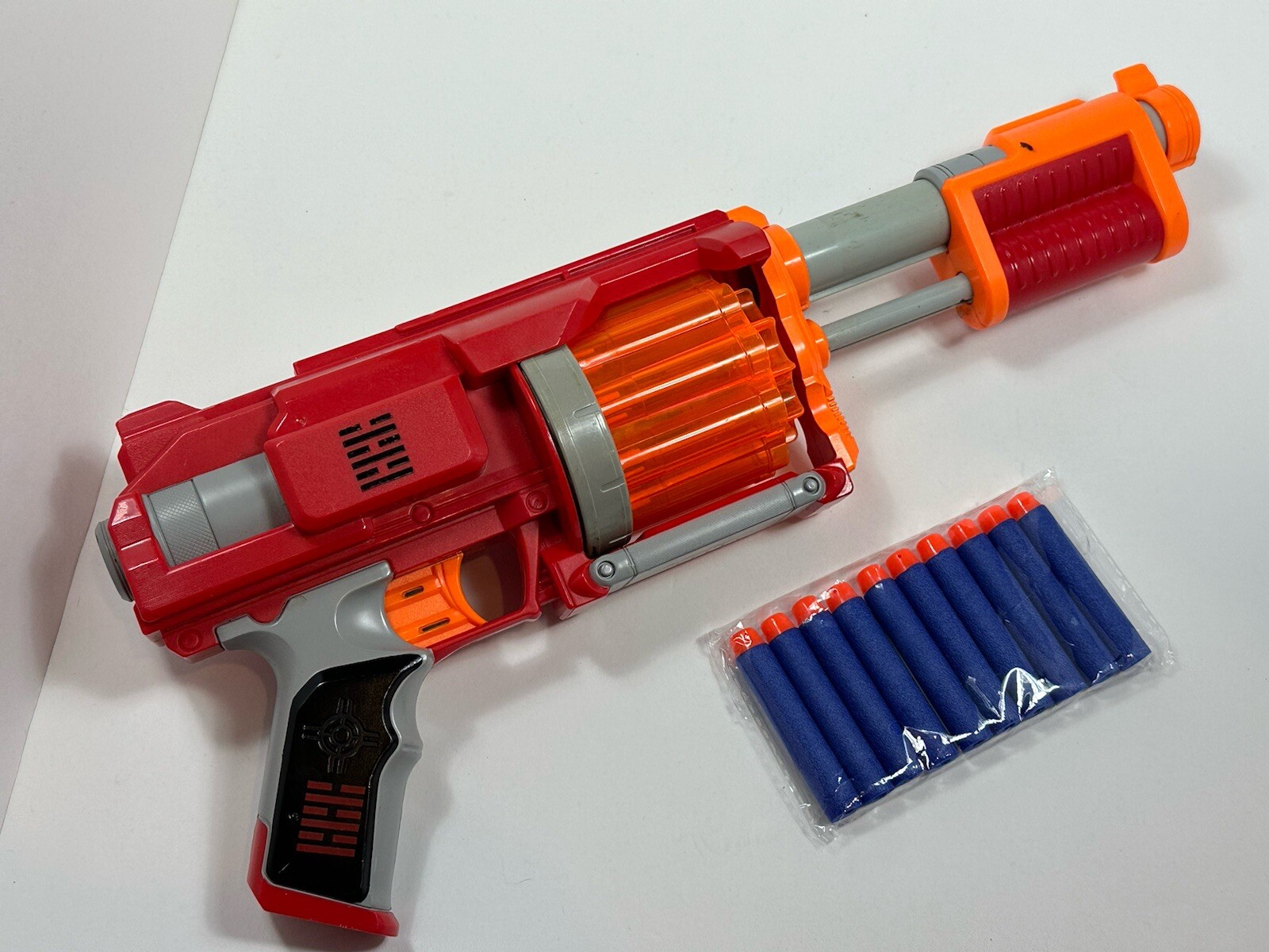 NERF  GI JOE Retaliation Ninja Commando Fury Fire 2013 Hasbro RARE w/ Darts