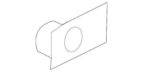 OEM NEW Ford Door Trim Panel U-Nut -W520832-S439