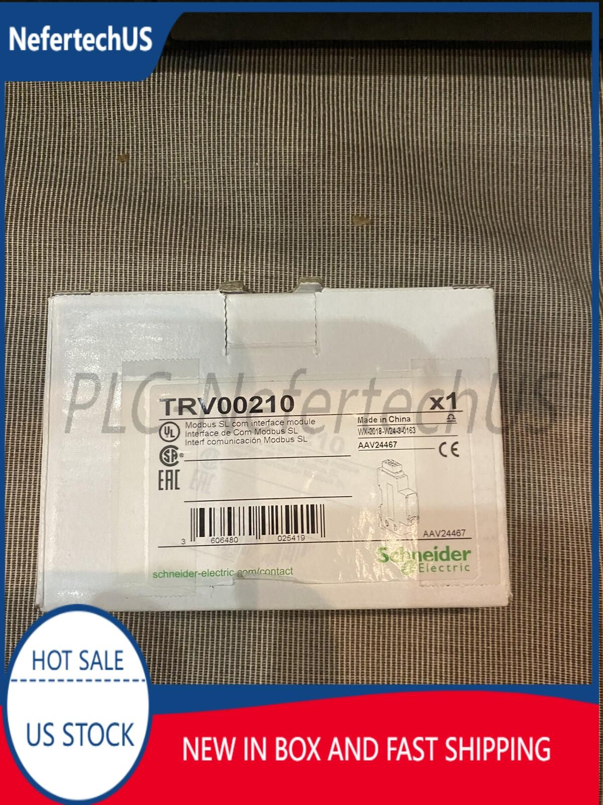 SCHNEIDER TRV00210 MODBUS SL COMMUNICATION INTERFACE MODULE NEW US Free TAX