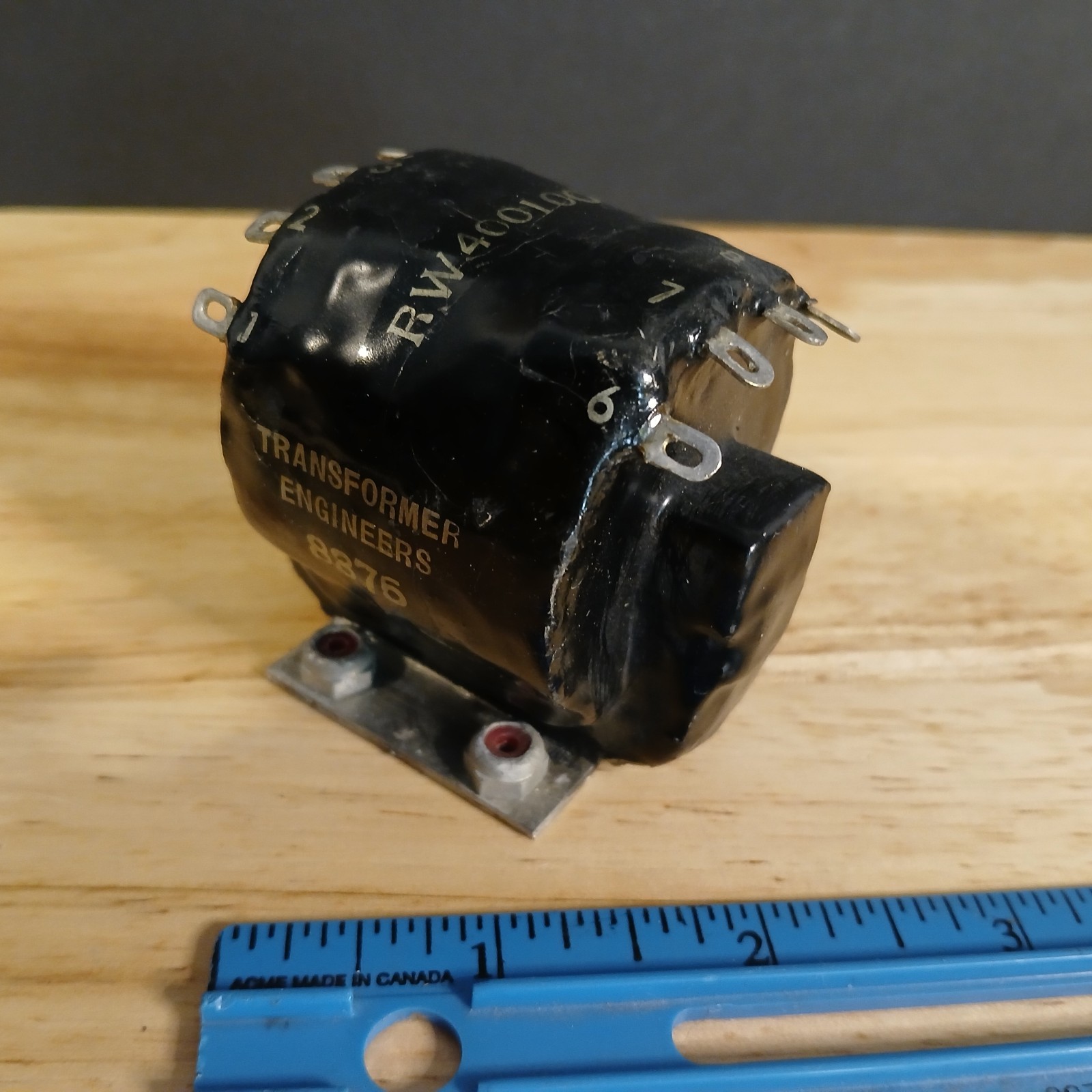 1940's Transformer Engineers WE TE 8375 Power Transformer NOS