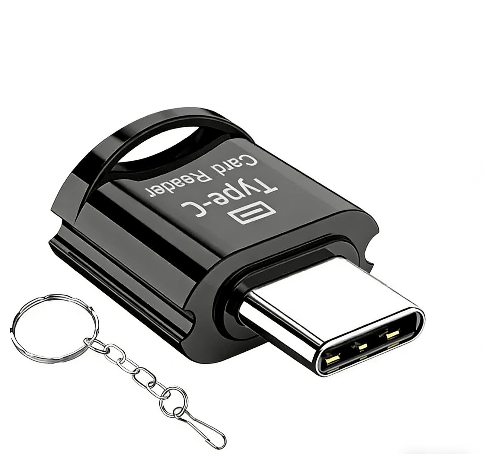 Type-C Card Reader, 2-in-1 USB C to TF/Micro SD Card Reader, High-Speed 480Mb...