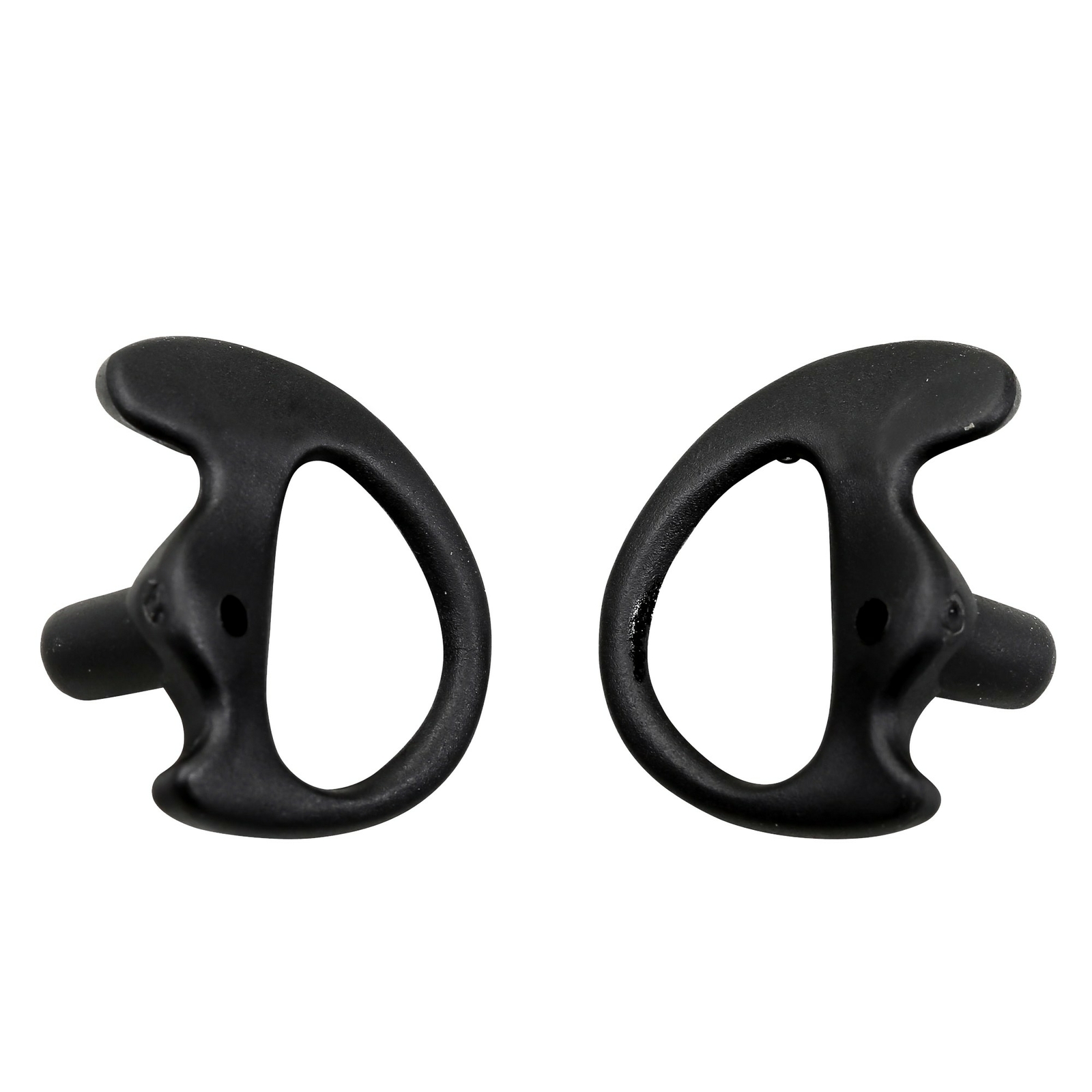Softness Black Replacement Earmold Earbud for Audio Clear Coil Tube Kit XS Size