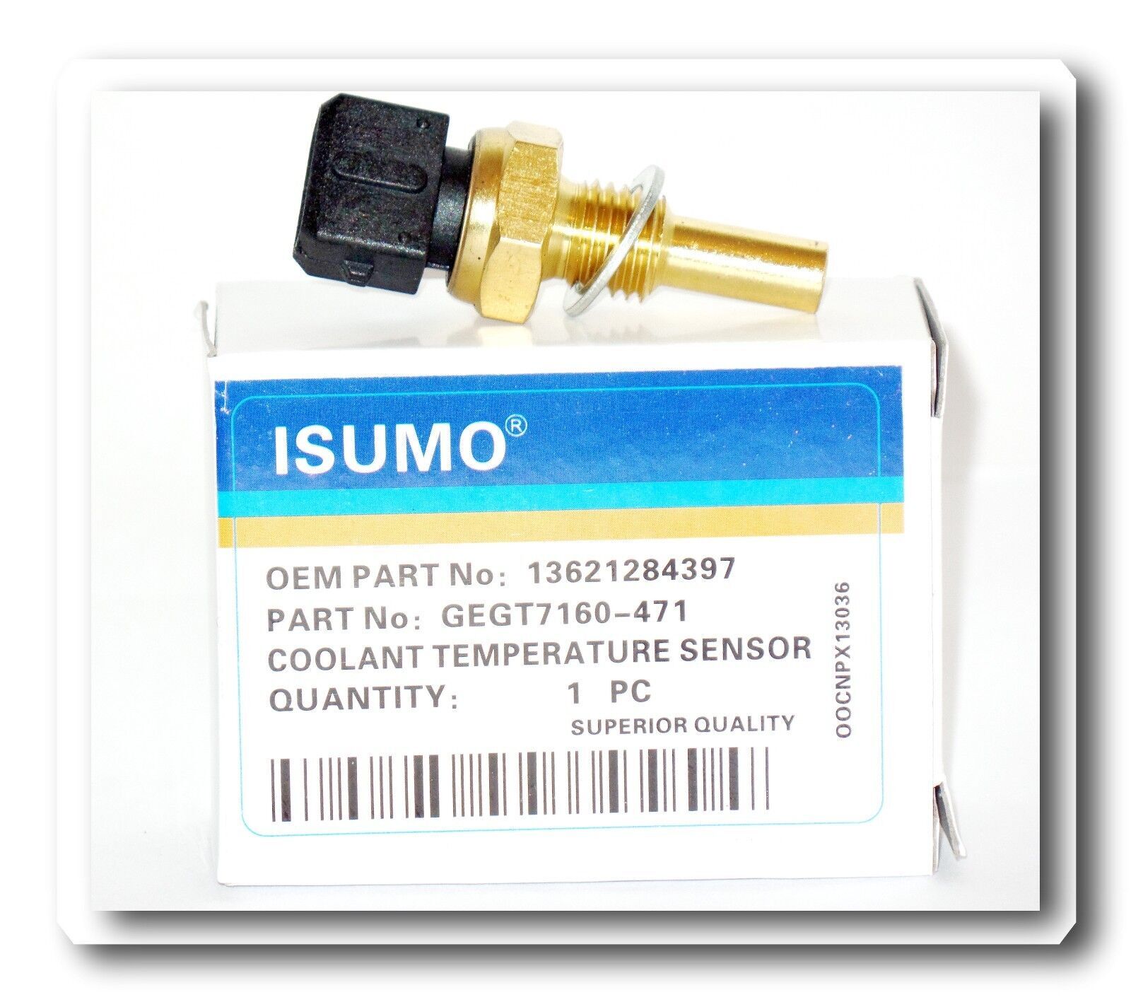 Engine Coolant Temperature Sensor - Air Charge Temperature Sensor With Connector