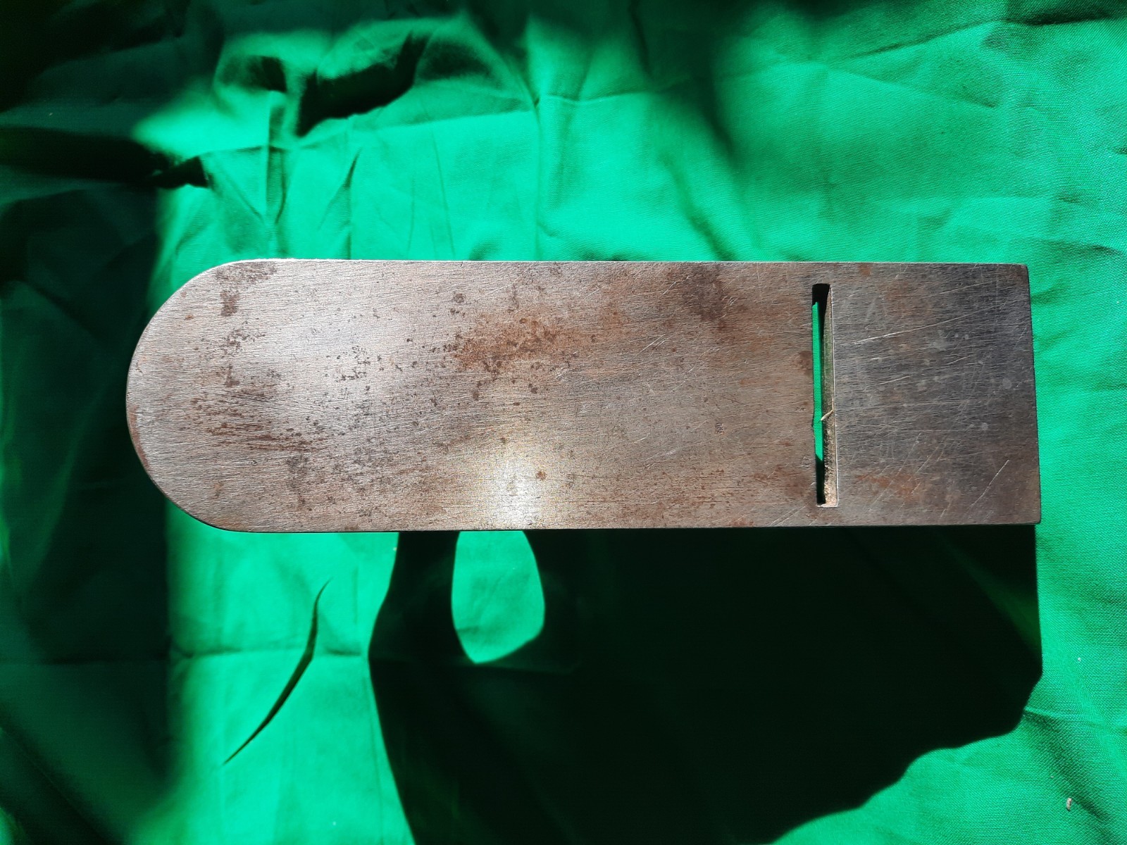 9" Infill smoothing plane with T. Ibbotson iron.
