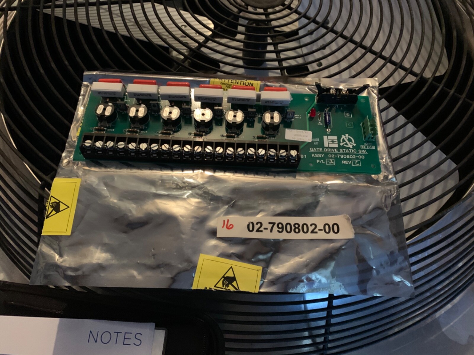New old Stock Liebert 02-790802-00 Gate Drive Static SW Circuit Board