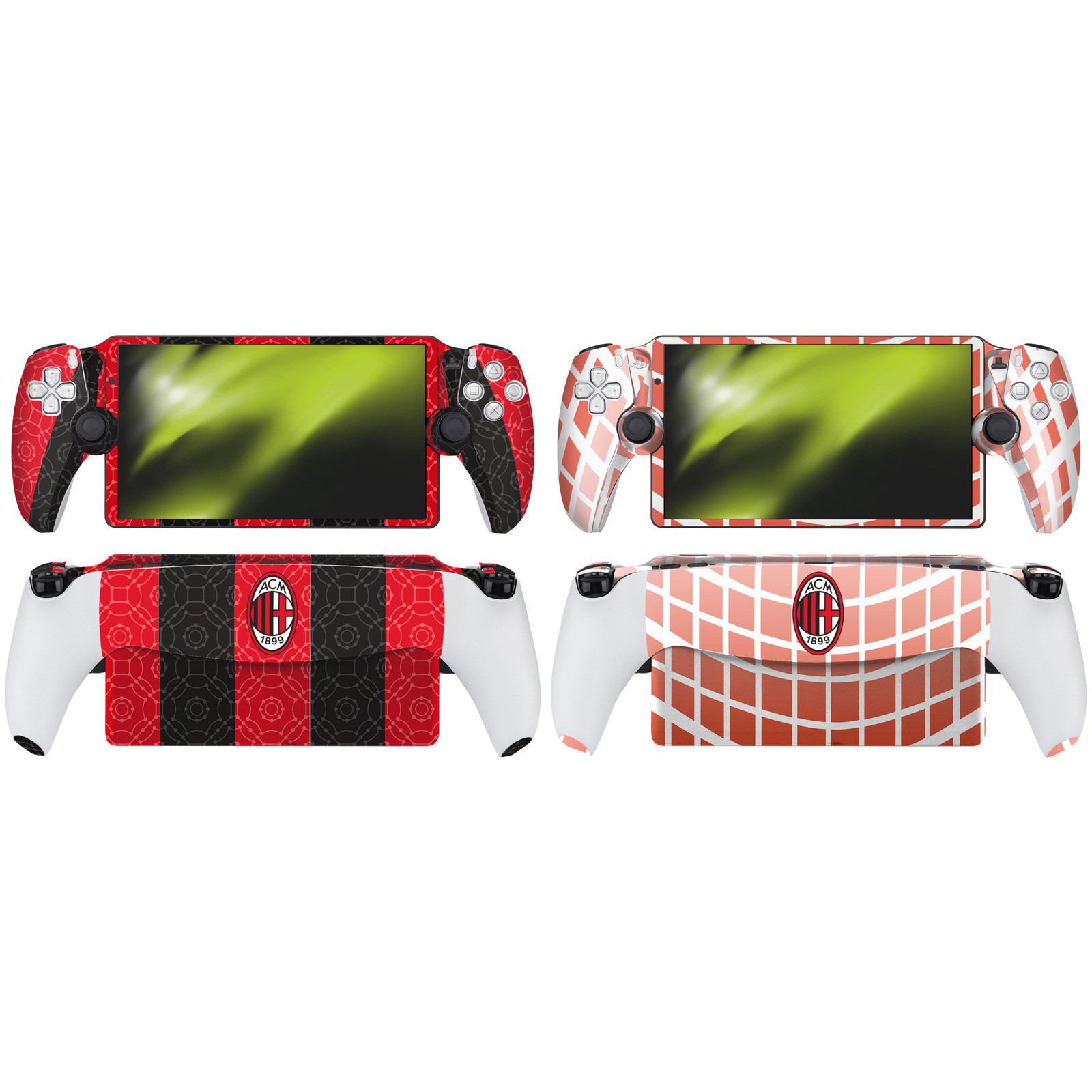 AC MILAN 2020/21 CREST KIT VINYL SKIN DECAL FOR SONY PS5 PLAYSTATION PS PORTAL
