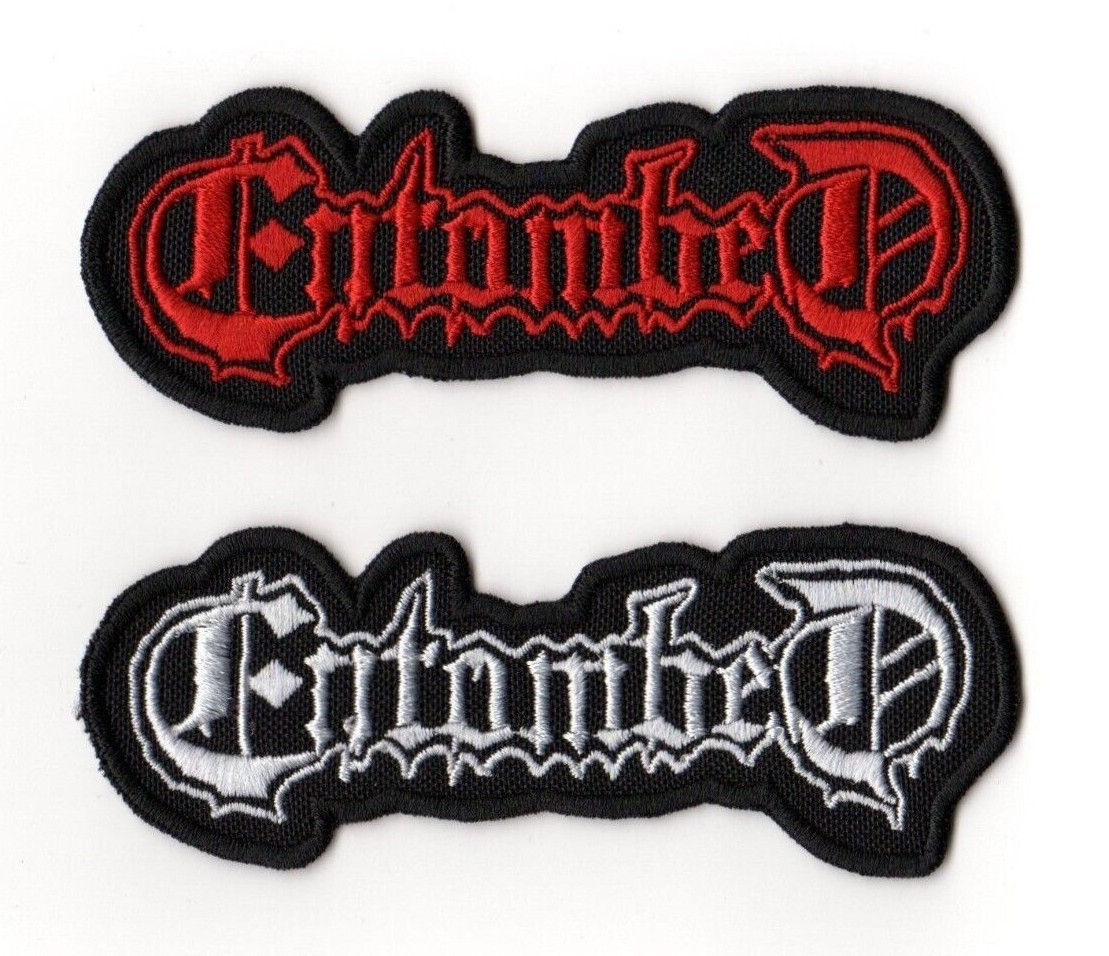 Entombed Sew On Patch Nihilist Swedish Death Metal Death N Roll Band Logo