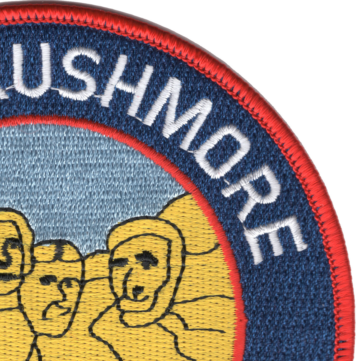 USS Rushmore LSD-14 Patch