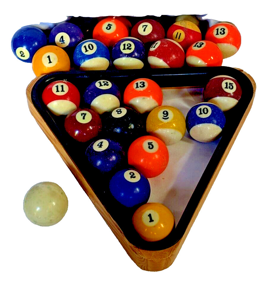 Individual Billiard Balls (Used - Standard 2-1/4)  You choose which number.