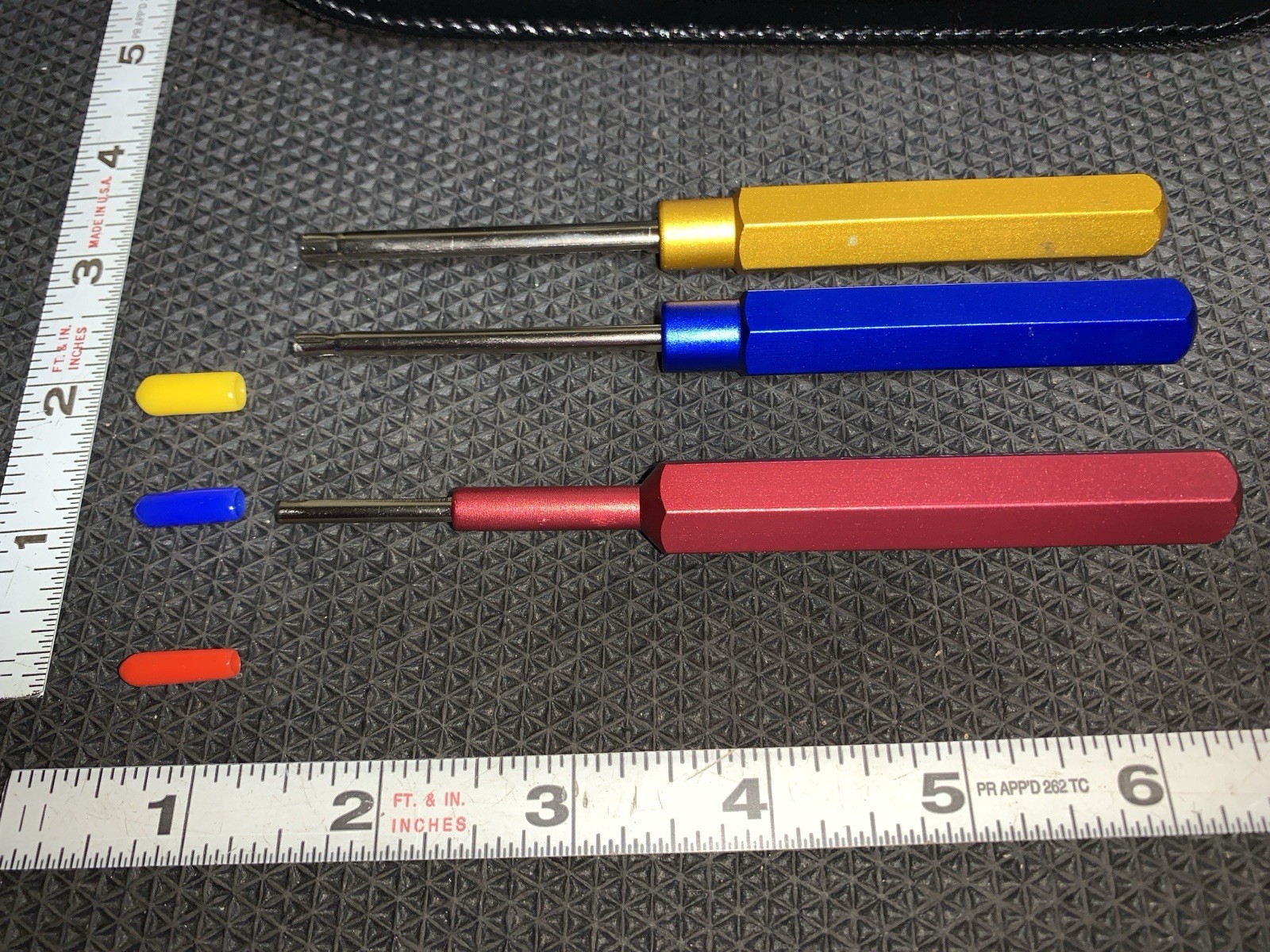 Jonard Tools KA-260 3 Piece Insertion Tool Kit with Leather-like Case