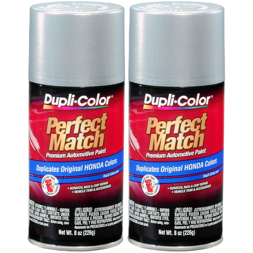 Duplicolor BHA0971 (2-Pack), Aerosol Paint for Honda NH623M, Metallic Silver