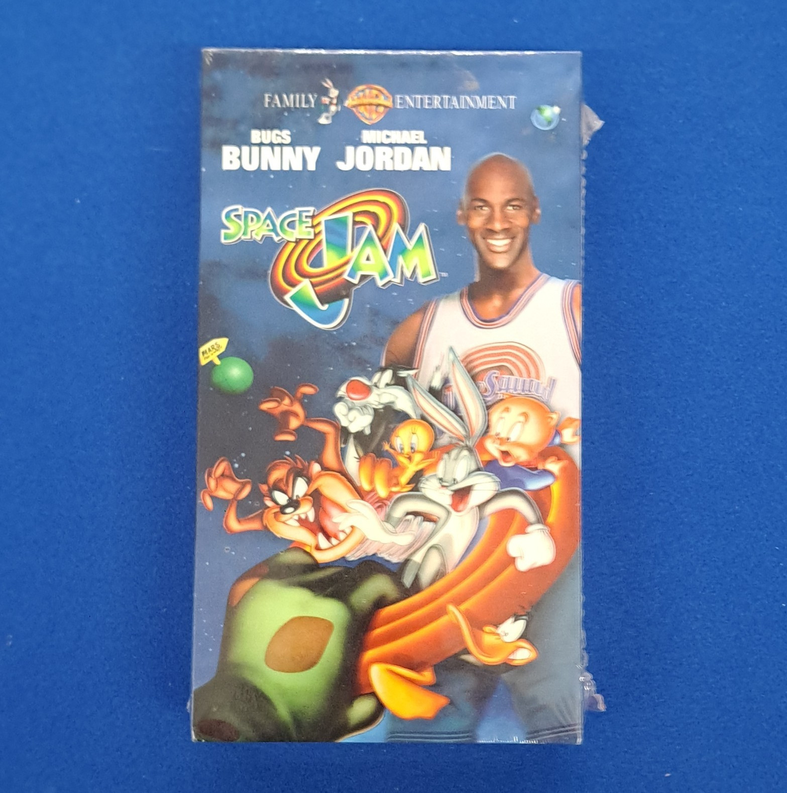 Warner Home Video Space Jam VHS 1996 NTSC PG Color Michael Jordan Bugs Bunny