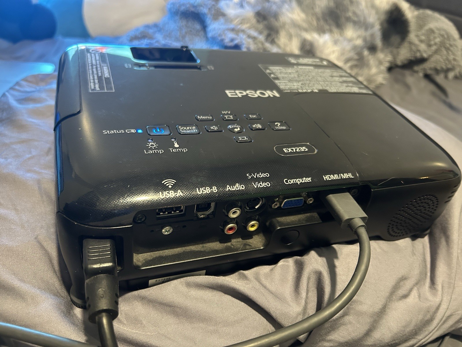 Epson EX7235 Conference Room Pro Projector no remote