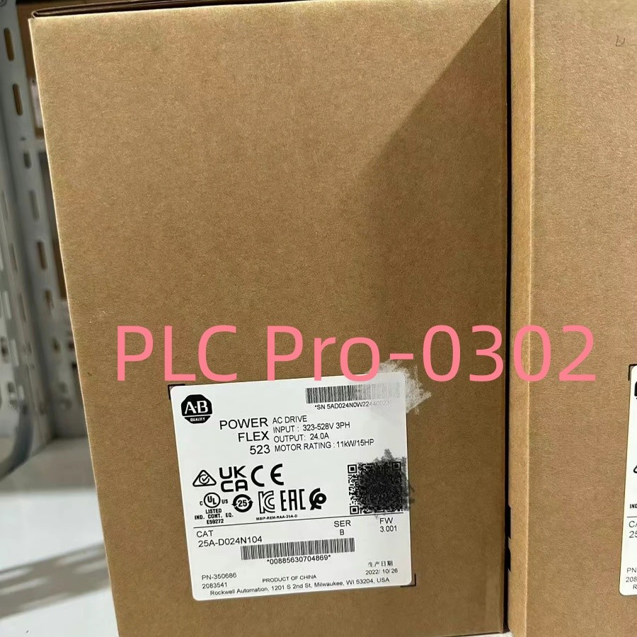 25A-D024N104 1PCS Brand New Allen-Bradley 25AD024N104 SER B  Fast shipping