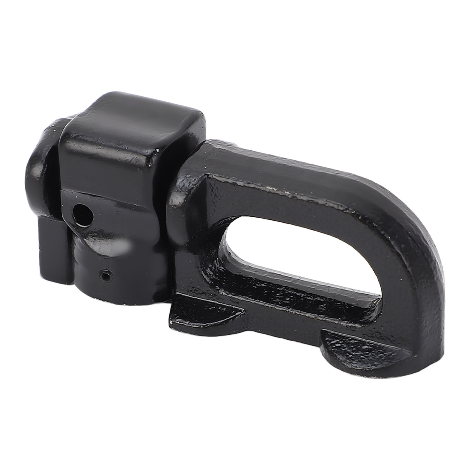 Black 4Pcs L Track Double Stud Tie Down Fitting Carbon Steel L Track Rail Double
