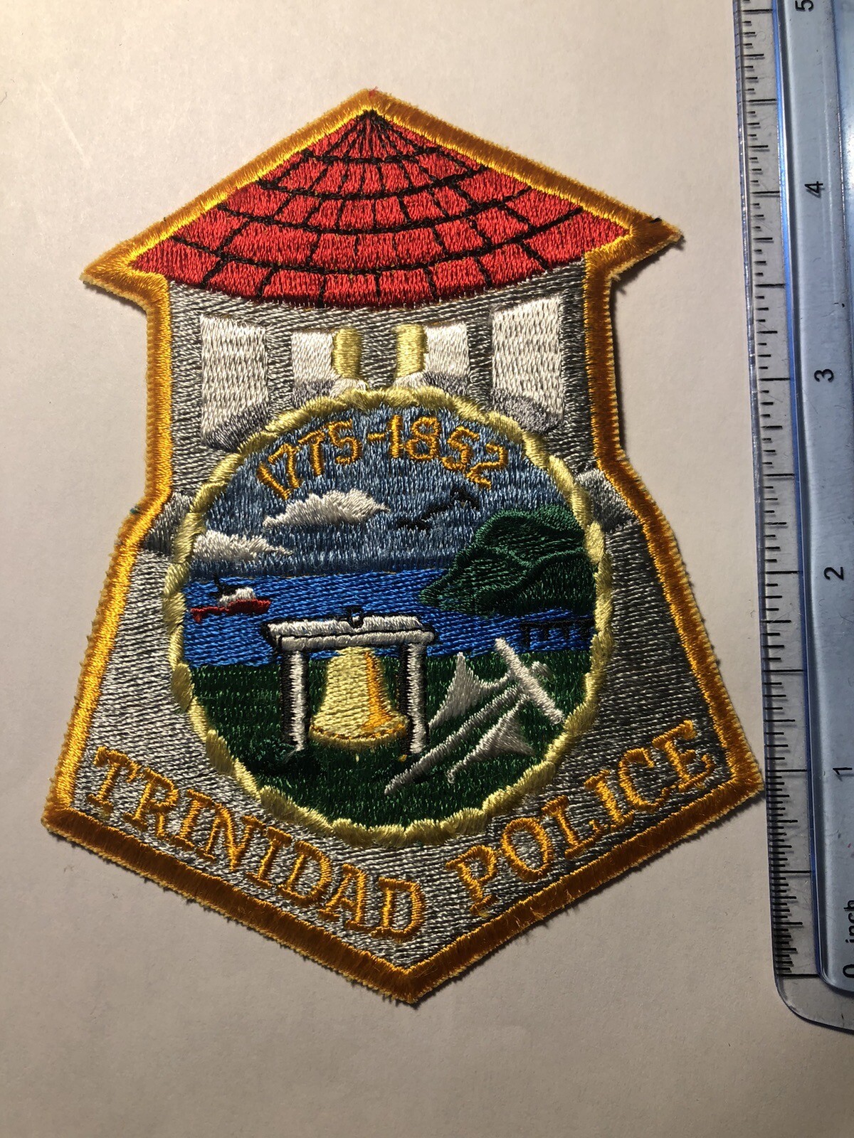 Trinidad California Police Patch