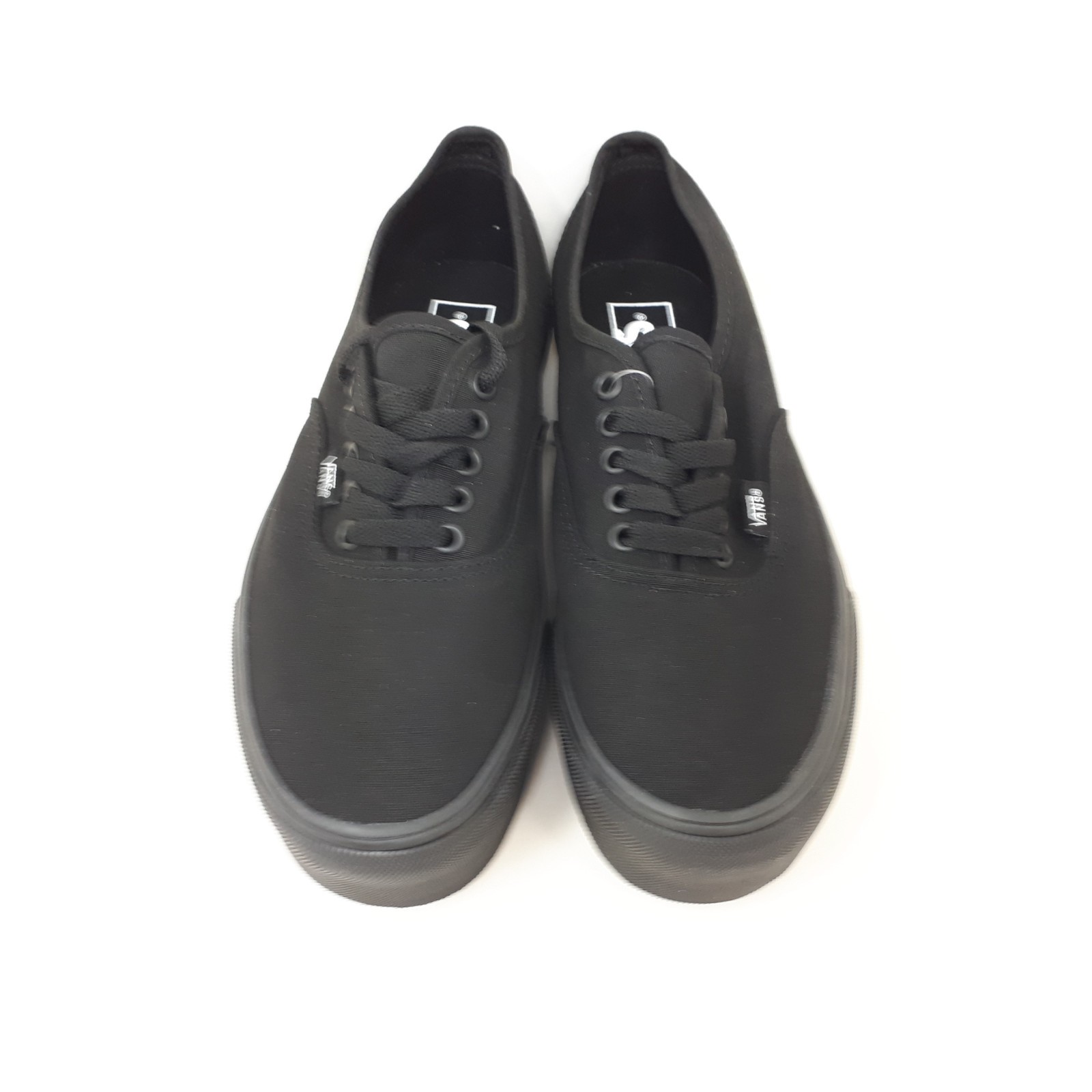 Vans Authentic Stackform Platform All Black Classic Shoe Sneaker Womens US NEW