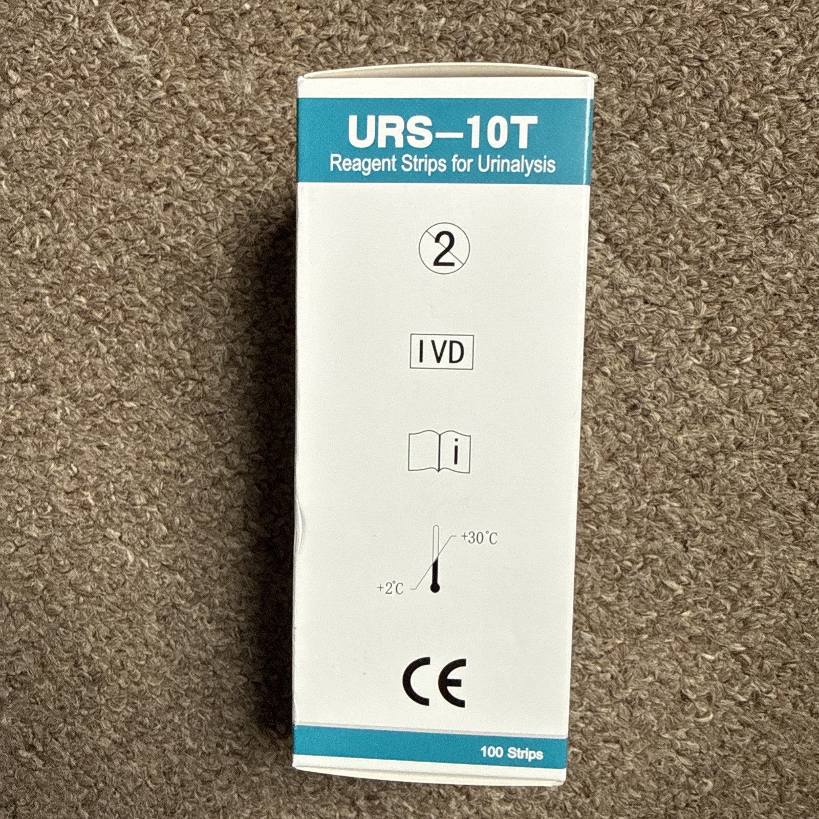 100 Strips URS-10T Urinalysis Reagent Strips 10 Parameters Urine Test Strip UUF