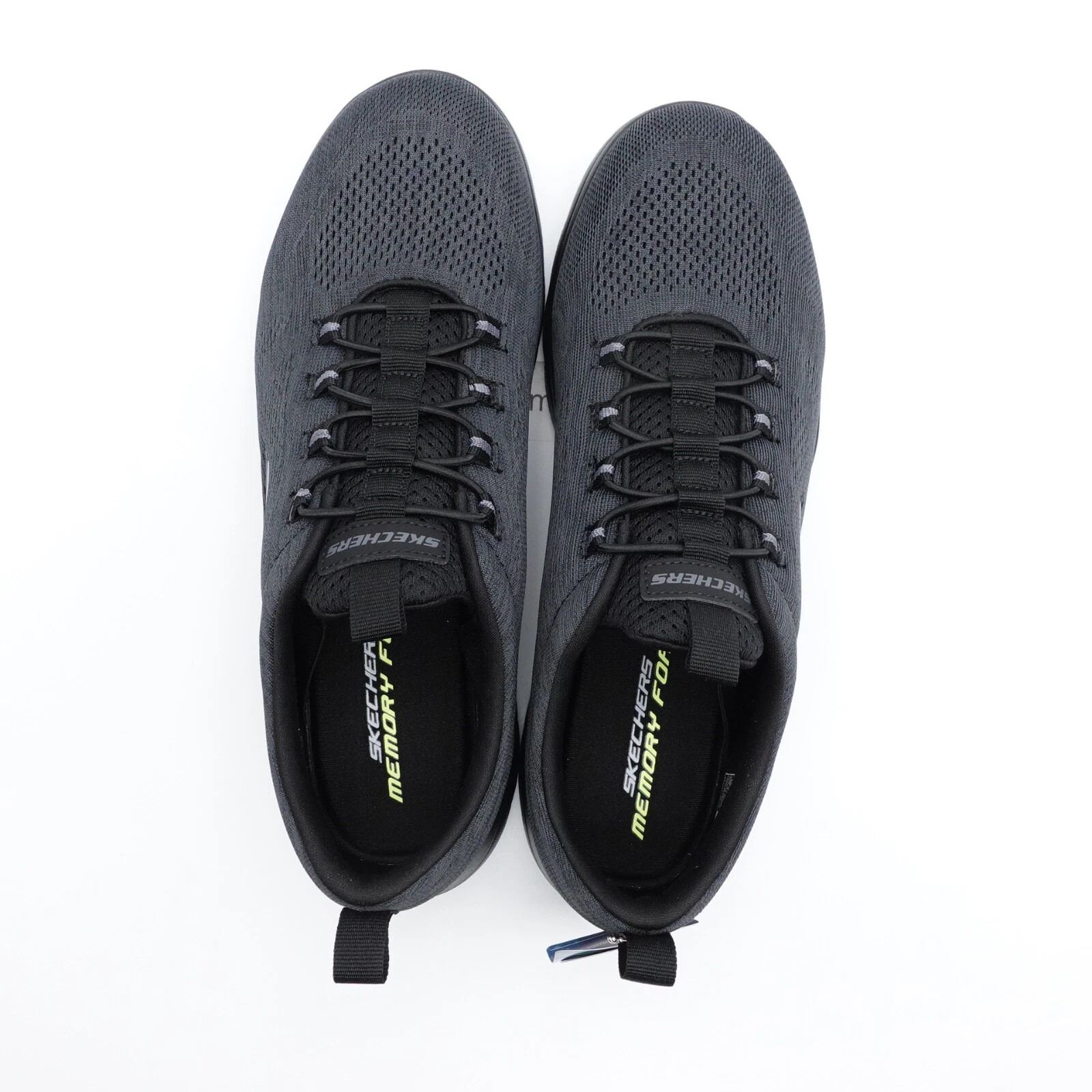 Men's Skechers Summits Louvin Slip-On Casual Shoes - Black 232186/BBK