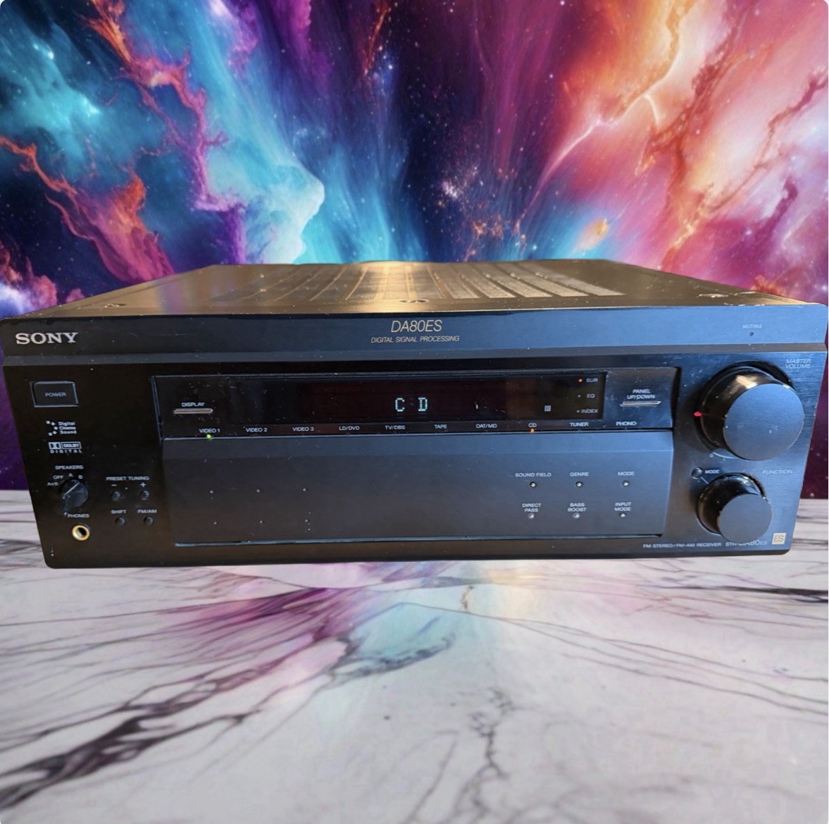 Sony STR-DA80ES 5.2 Channel AV Receiver FM AM Home Theater Fully Tested+Cleaned