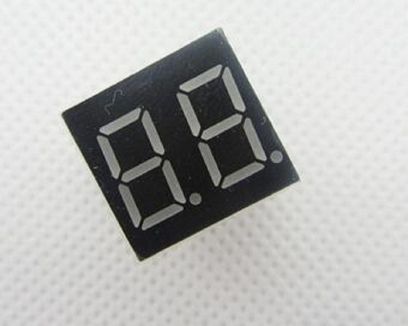 20pcs 2bit Digital Tube Common Anode Positive 0.56" 0.56in Red LED Digit 7 Segme