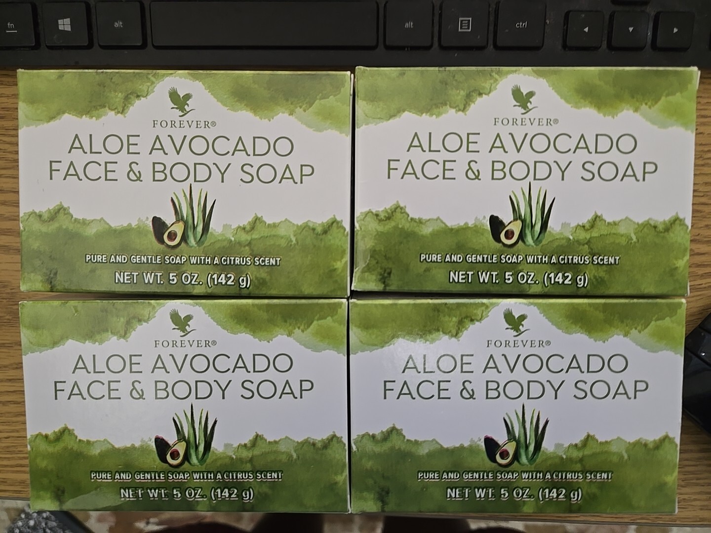Forever Avocado: Face & Body Soap.  You get 8 Bars