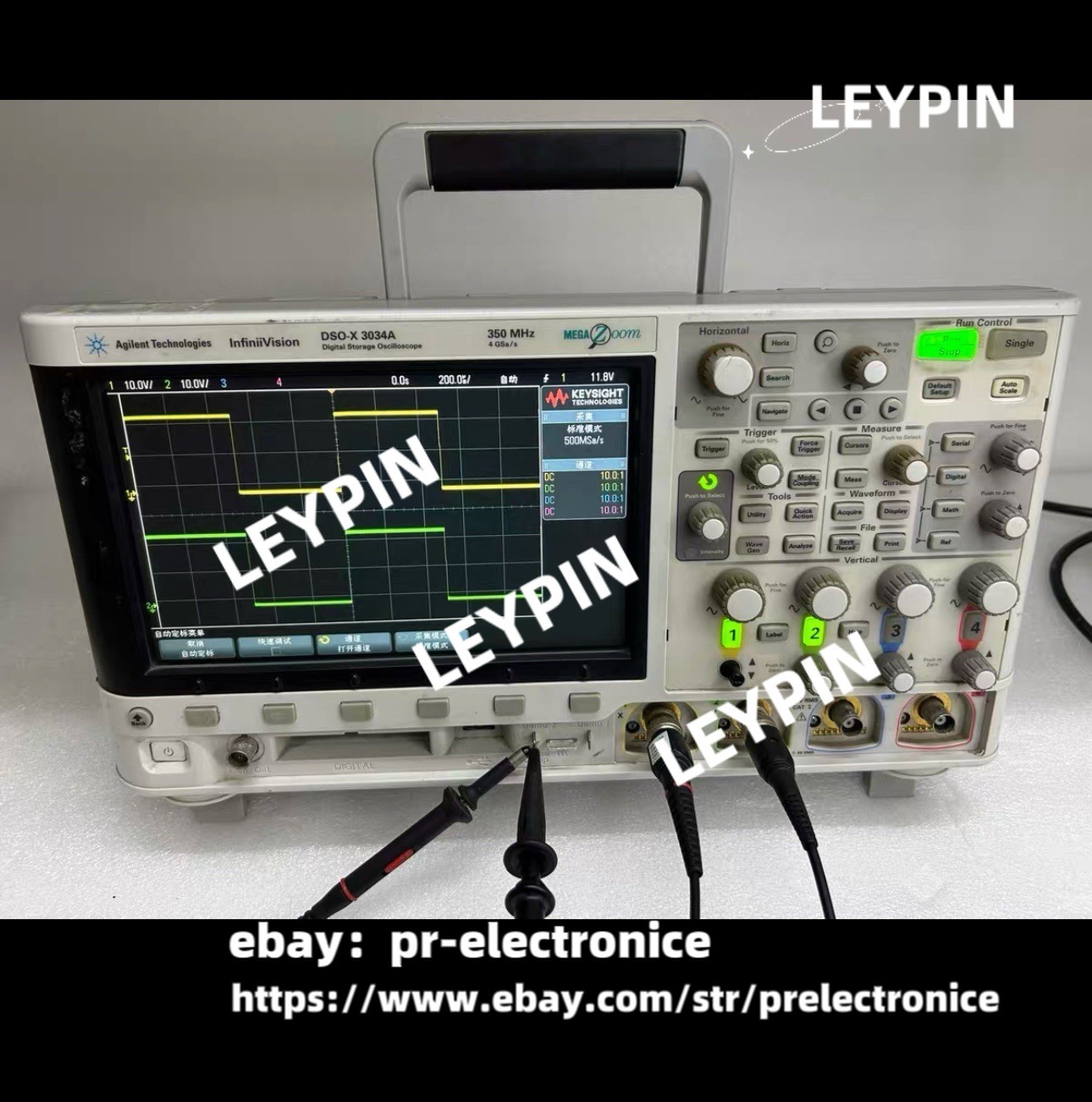 Tested Agilent DSO-X 3034A DSOX3034A Oscilloscope By express