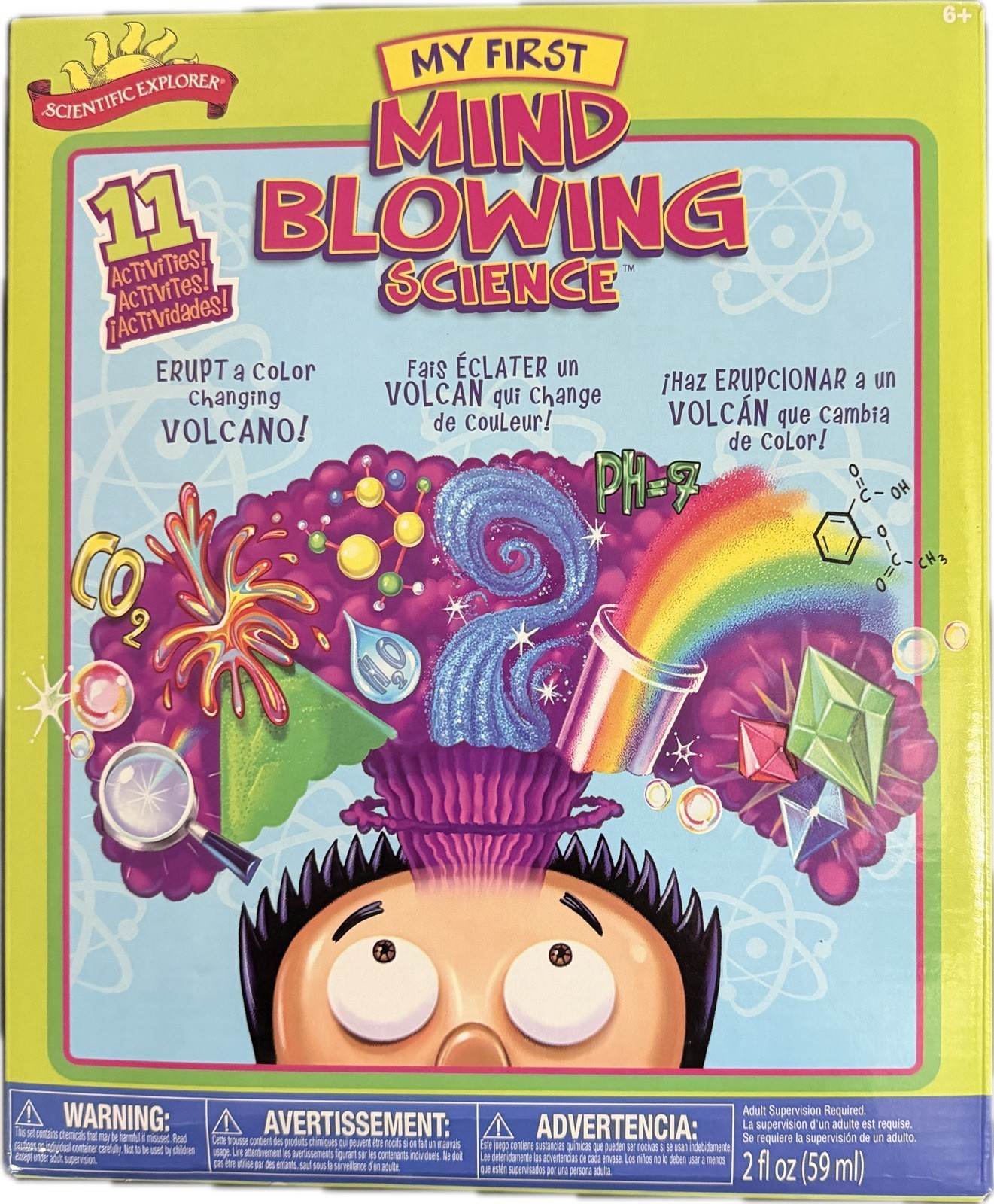 Scientific Explorer My First Mind Blowing Science Kit with 11 Activities