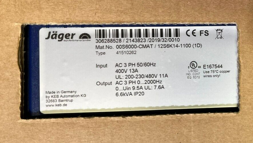 Jaeger Spindle BS69-M330.01S5 - FULL SPINDLE KIT