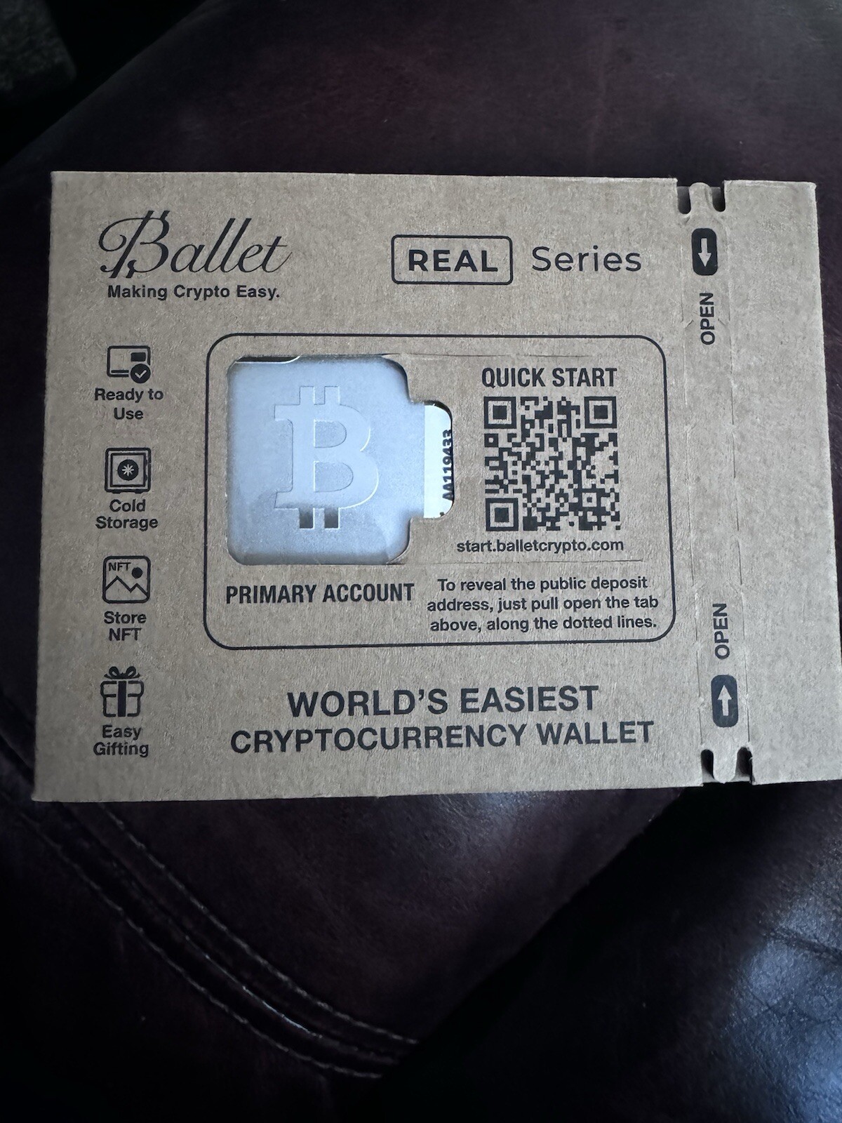 Bitcoin Ballet- Cryptocurrency Wallet