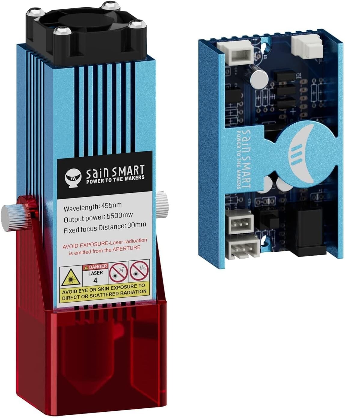 Genmitsu CFL55 Compressed Spot Laser Module, 0.1mm Laser Spot READ DESCRIPTION