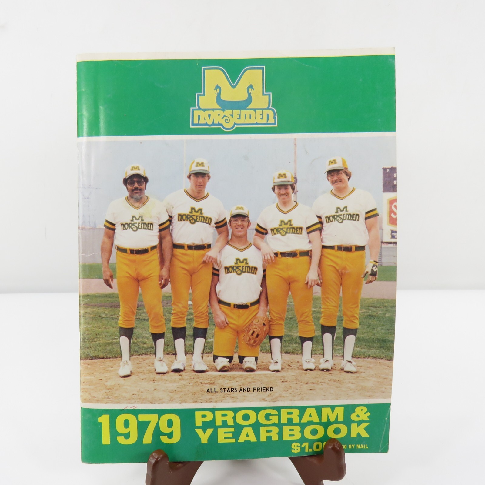 1979 MN Norsemen Program & Yearbook Slow-pitch Softball Tournament LURTSEMA