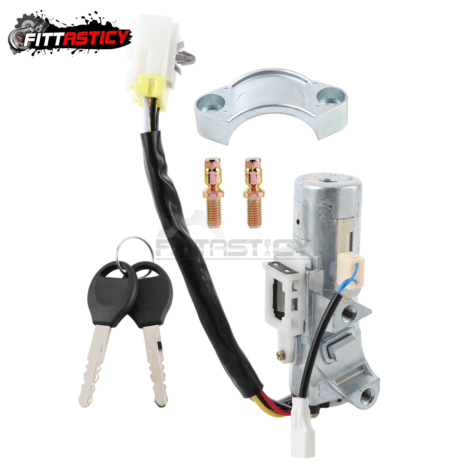 Ignition Lock Cylinder and Switch with 2 Keys Fits 1995-1999 Nissan Maxima