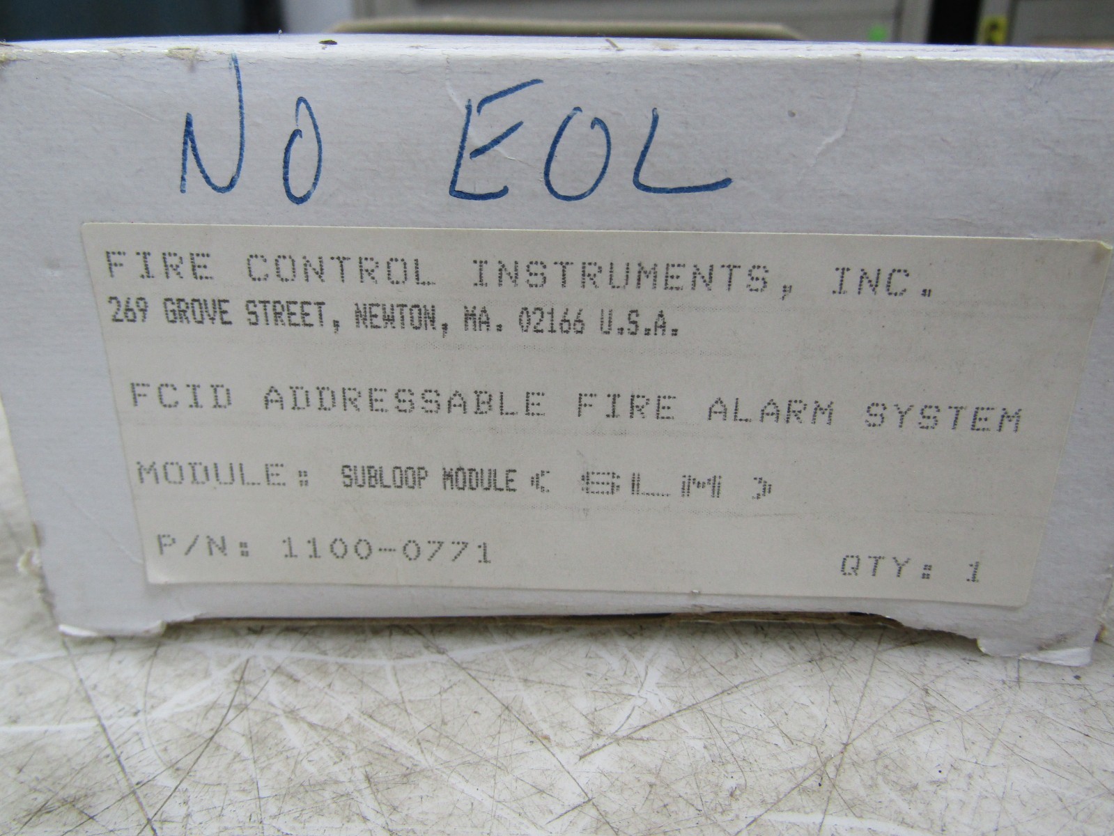 💥NEW FCI SLM SUB LOOP MODULE 1100-0771