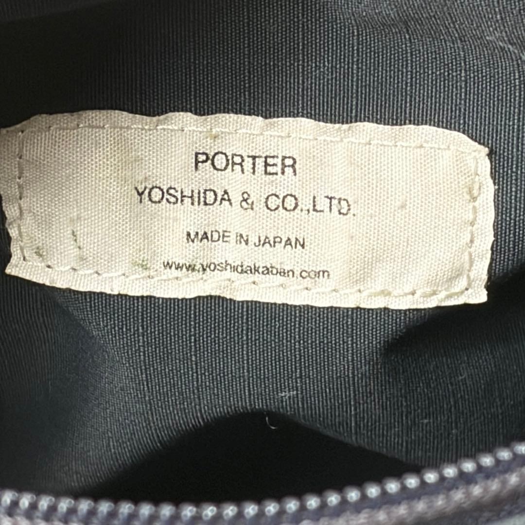 Porter Yoshida Bag Mini Shoulder Nylon Navy Excellent Condition