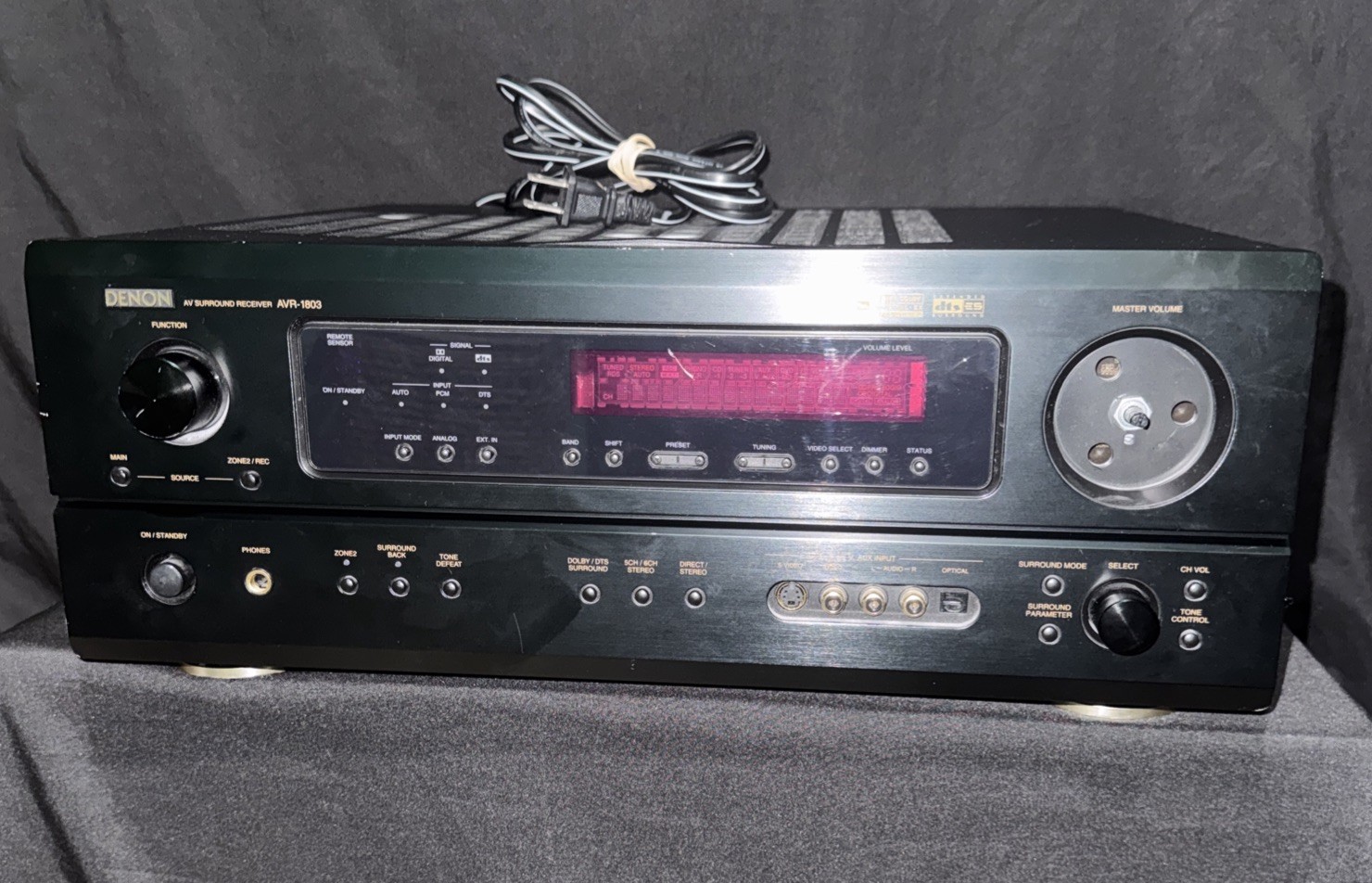 Denon AVR-1803 6.1ch Dolby DTS A/V Surround Receiver | Parts - Repair