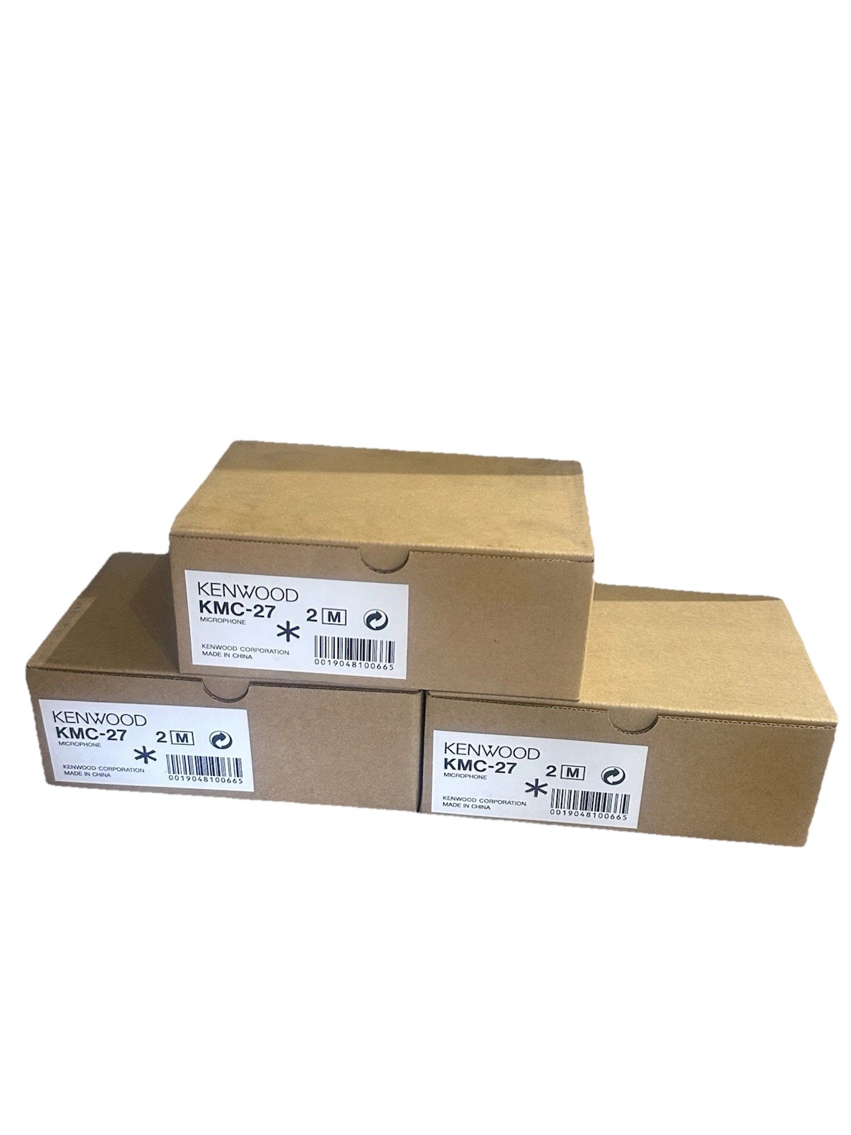 Lot Of 3  OEM NEW Kenwood KMC-27 Microphone FOR TK690 TK790 TK890 TK5710,No Cord