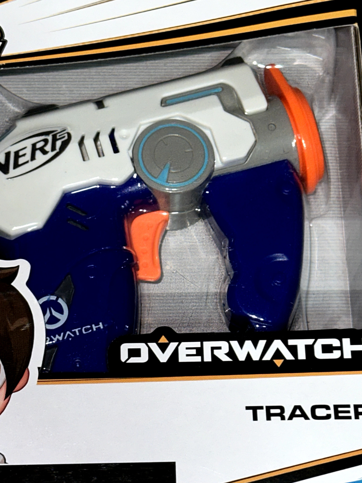 OVERWATCH NERF MICRO SHOTS TRACER 2018 HASBRO