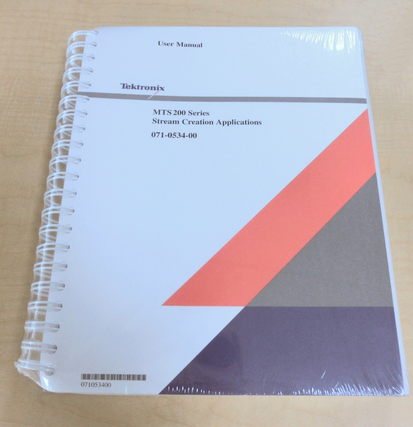 Tektronix 071-0534-00 MTS200 Series Stream Creation Applications User Manual