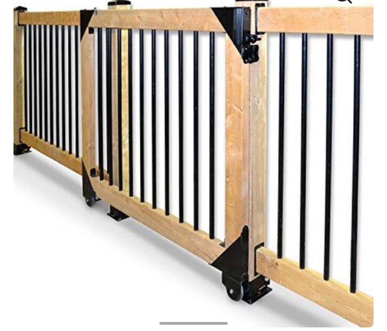 11052 Sliding Gate Kit, Black