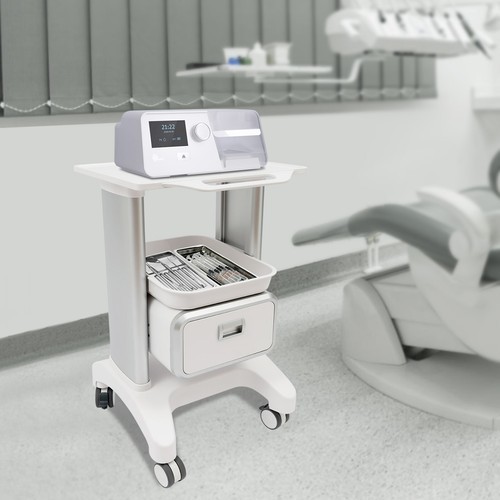 Medical Rolling Tool Trolley Mobile Cosmetic Instruments Cart w/ Wheels Trolley