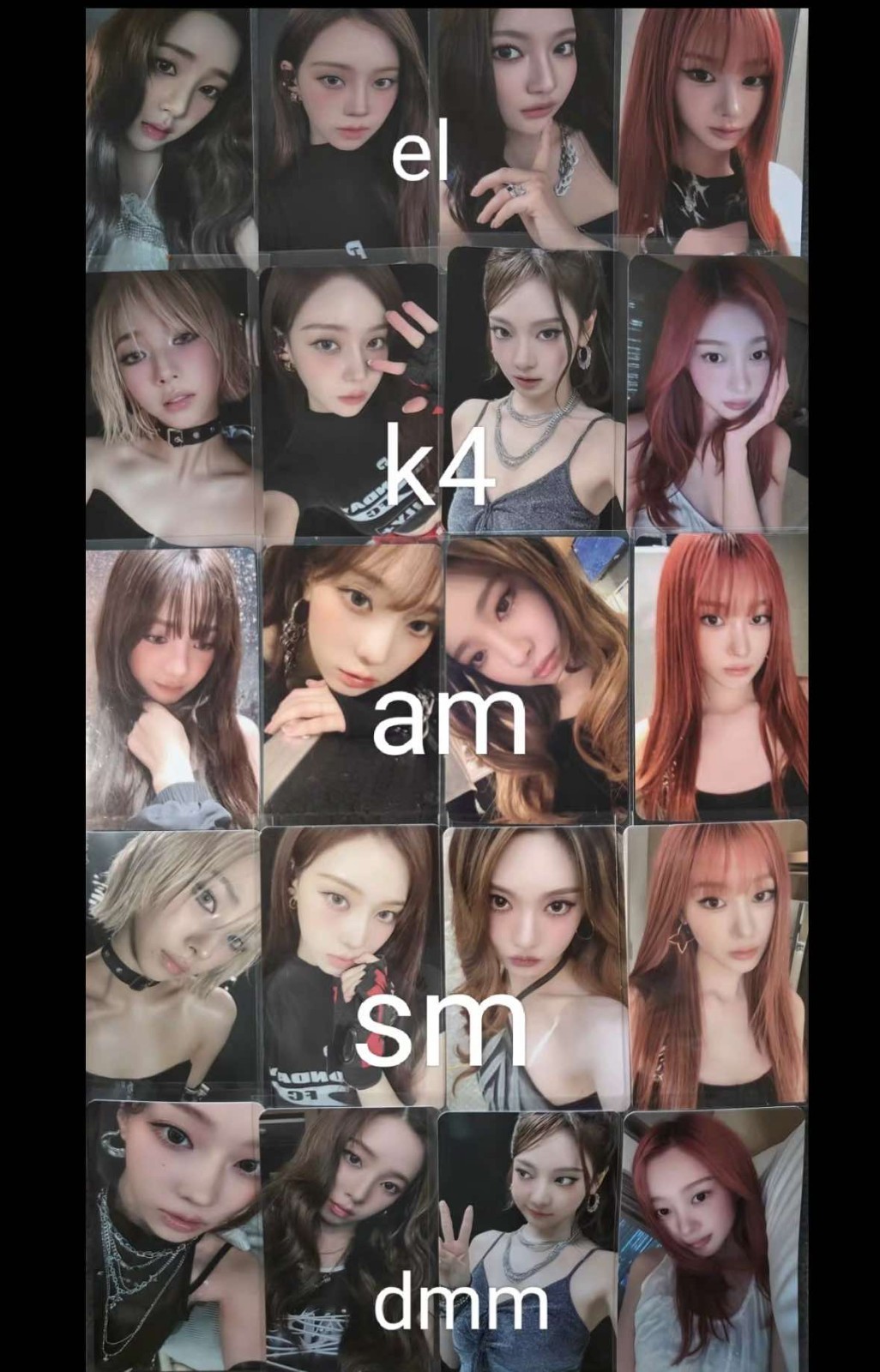 AESPA OFFICIAL DIRTY WORK LUCKYDRAW POB PHOTOCARD Everline Ktown4u DearMyMuse SM