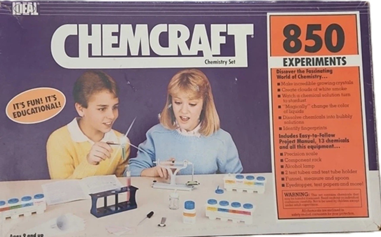 CHEMCRAFT CHEMISTRY SET Factory Sealed