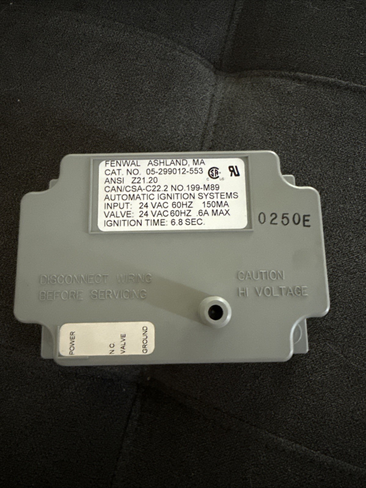 Vulcan Hart 356589-2 Ignition Module