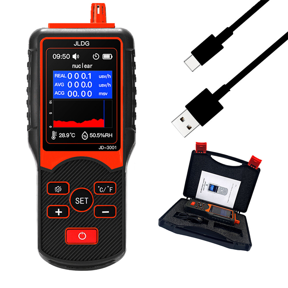 Handheld Geiger Counter Ionizing Radiation Detector Nuclear Radiation Detector