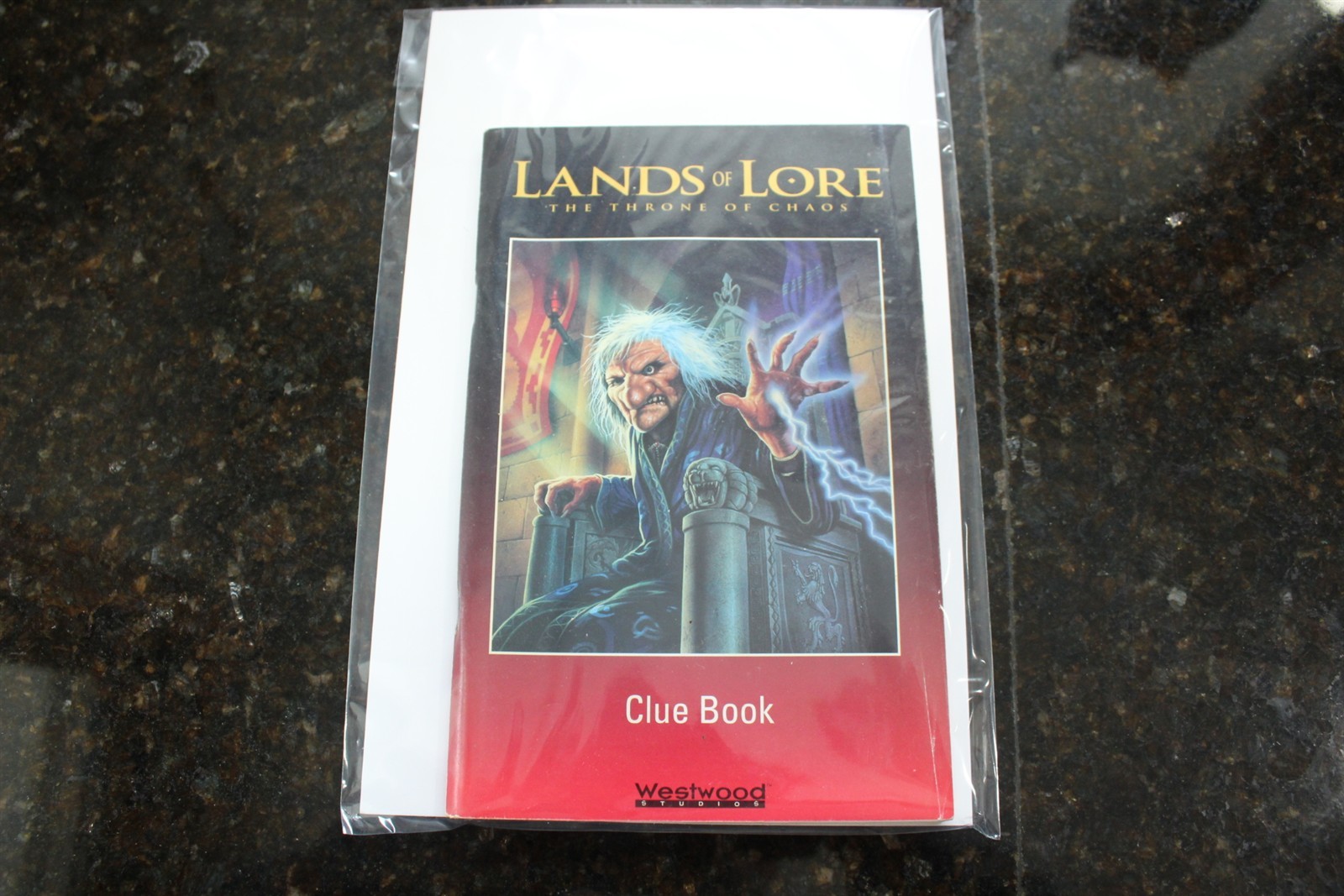 Vintage Lands Of Lore The Thorne Of Chaos Clue Book PC Strategy Guide