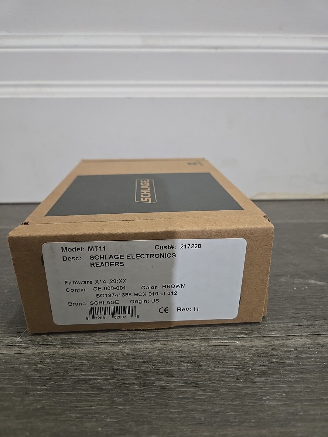 Schlage Electronics Reader MT11