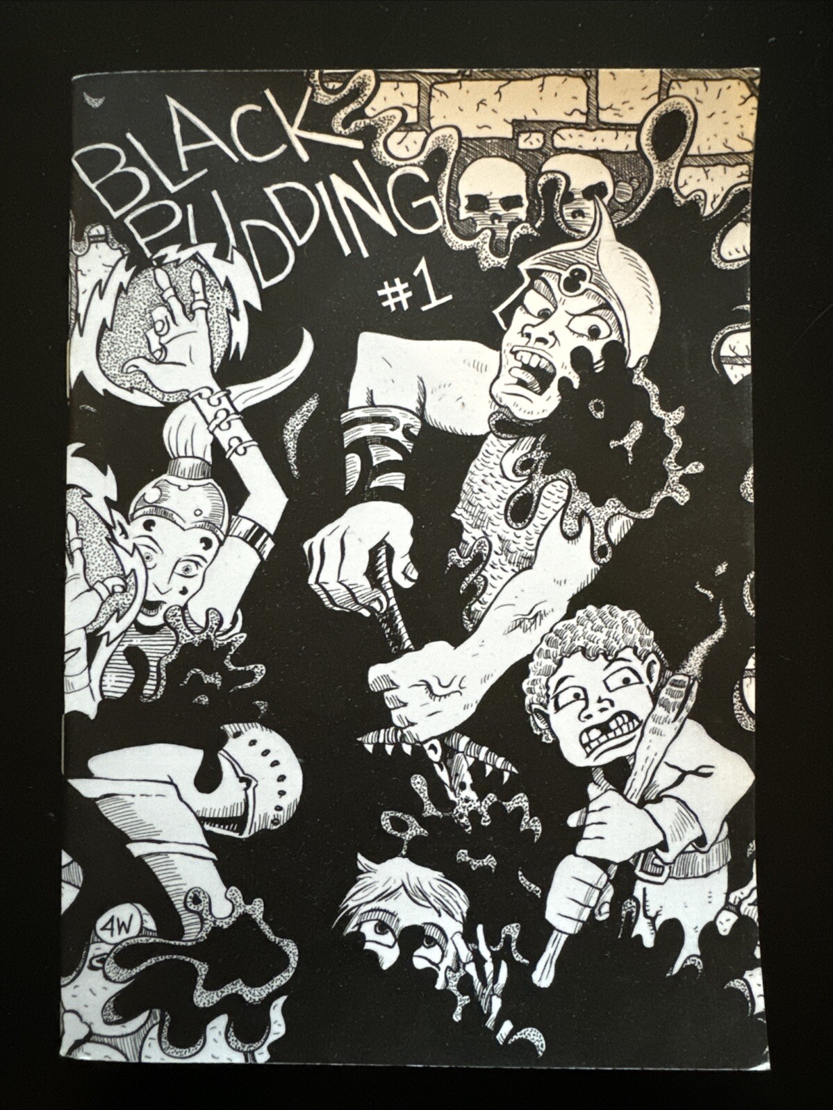 Black Pudding zine #1 Random Order Creations by J.V. West